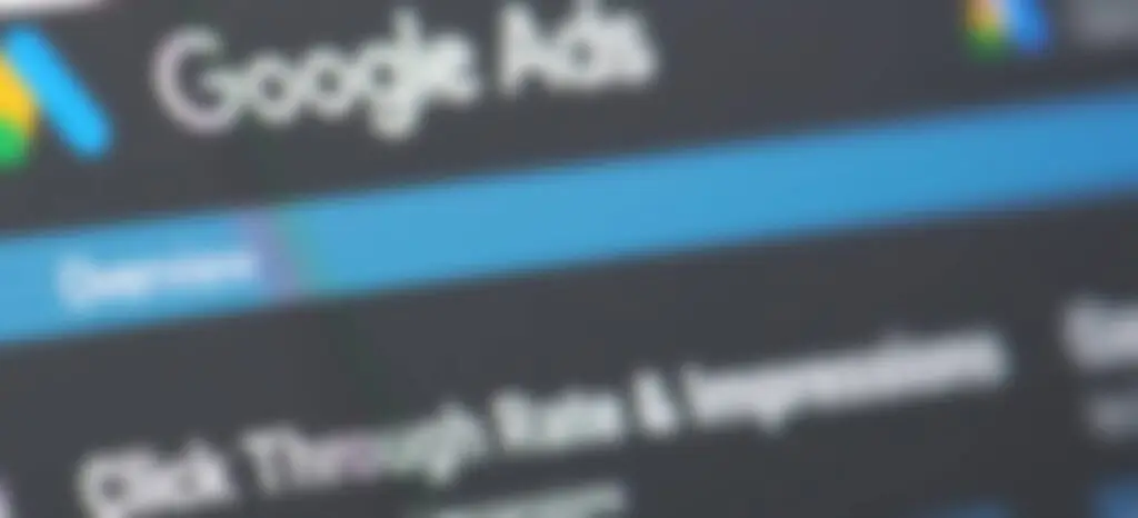 Blurry Google Ads Logo