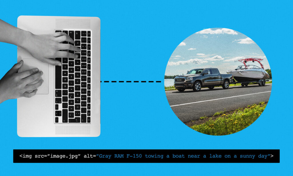 alt text example for Ram 1500 image