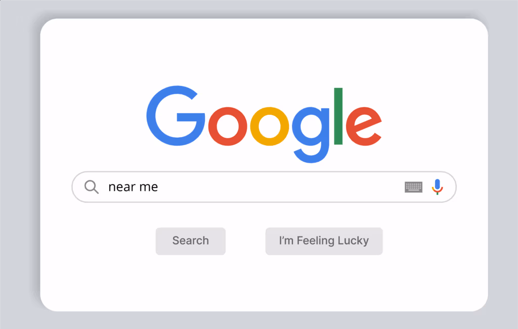 Google near me search