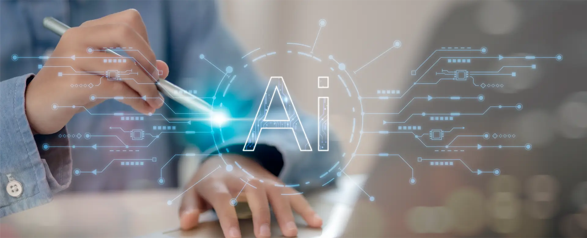 Digital image showing AI